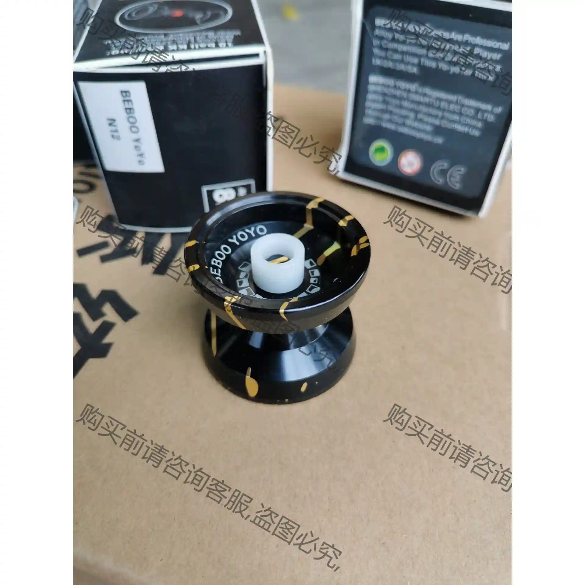 Beboo yoyo竞技合金金属N12悠悠球大球身基础入门或 先议价 拆机
