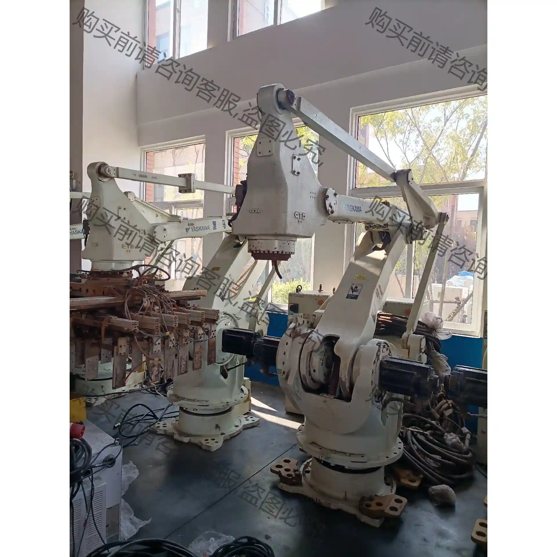 安川机器人MPL500 臂展3159mm 负载500kg 先议价 拆机货包好