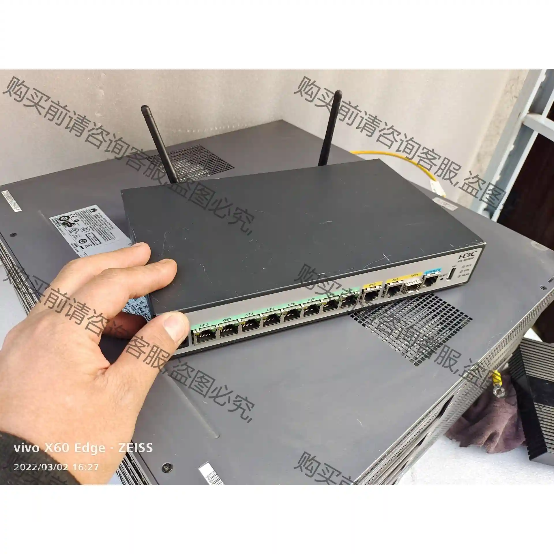 二手 H3C MSR800-10 全千兆无线路由器 实物图 先议价 拆机货包好
