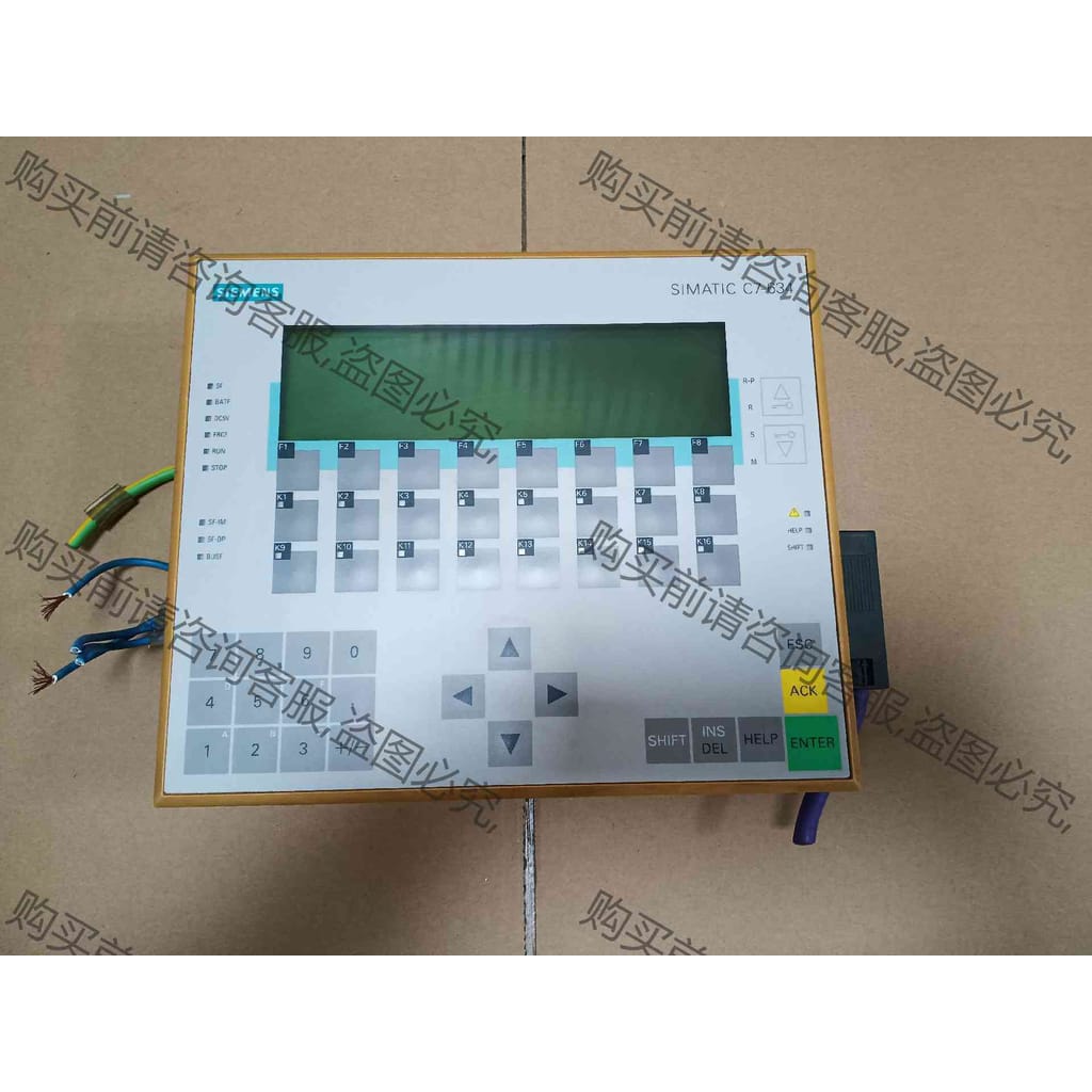功能正常议价 拆机西门zi触摸屏 6ES7 634-2BF02-0AE3 实