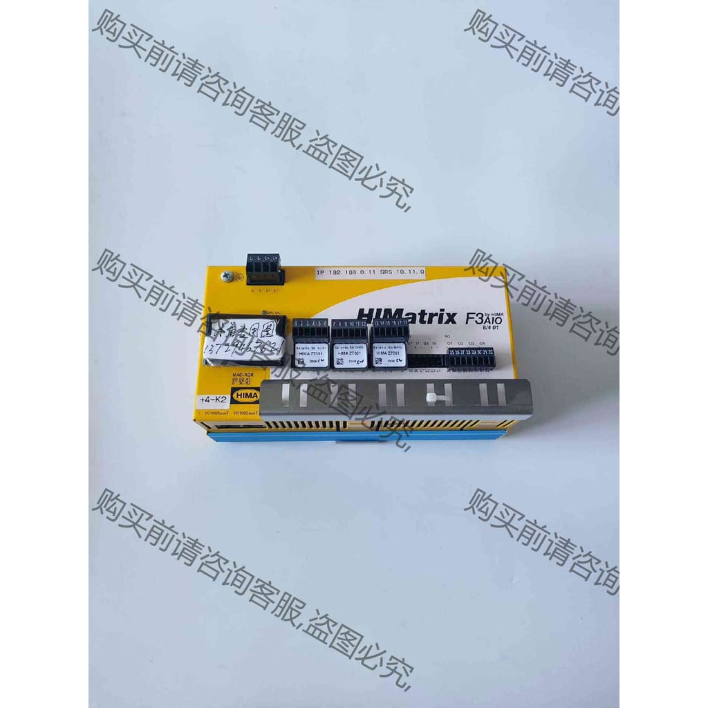 功能正常议价 HIMA F3AIO 8/4 01 黑马控制模块 现货
