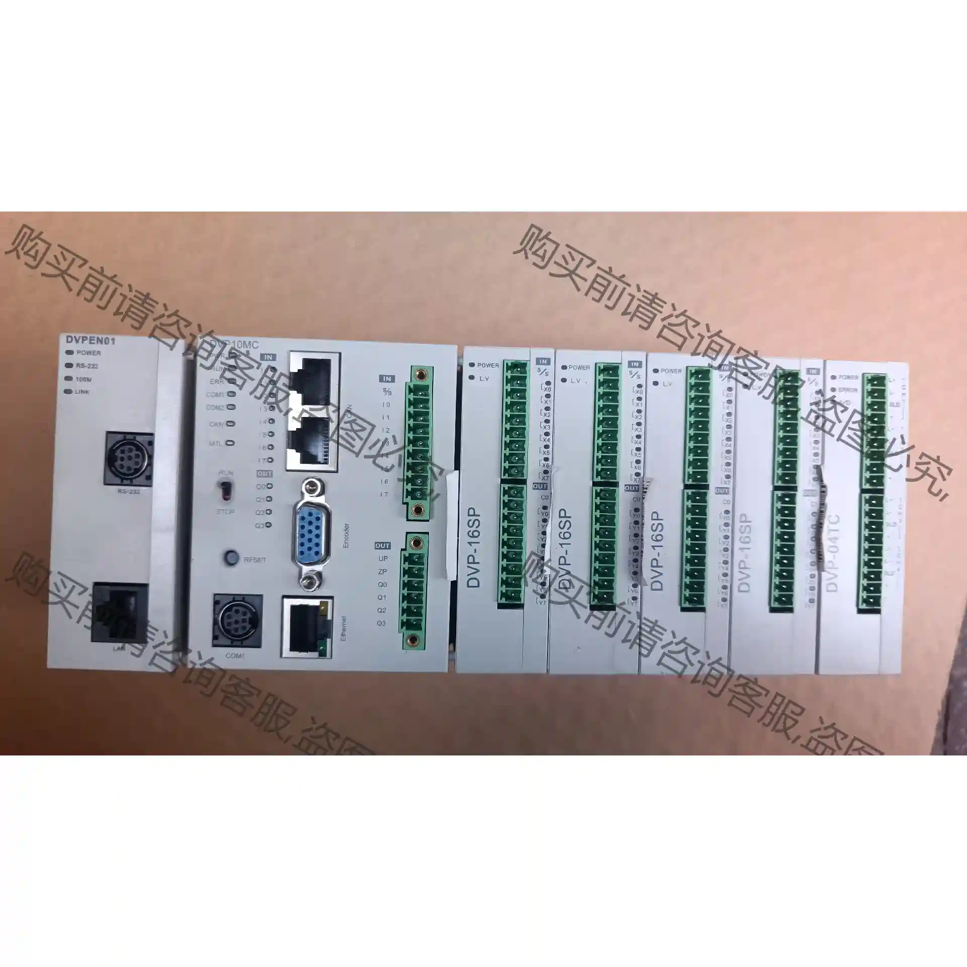 台达模块DVP10MC11T DVPEN01-SL DVP0 先议价 拆机货包好