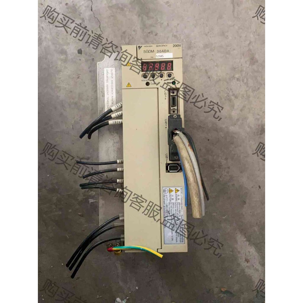 功能正常议价 SGDM-30ADA 安川3KW伺服驱动器 包好用 询价