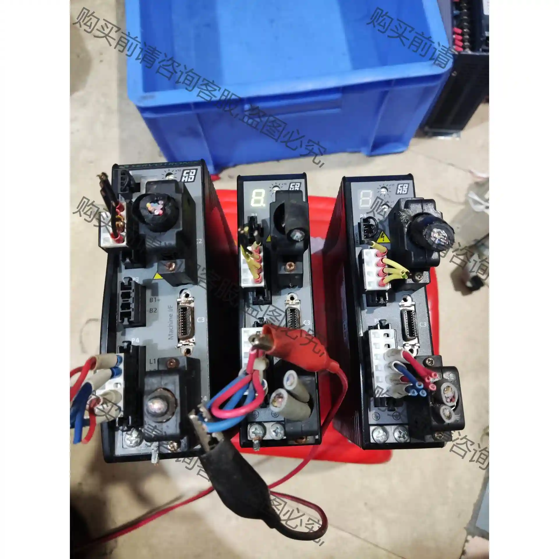 高创伺服直线驱动器CDHD-4D52AAP1,1200 先议价 拆机货包好