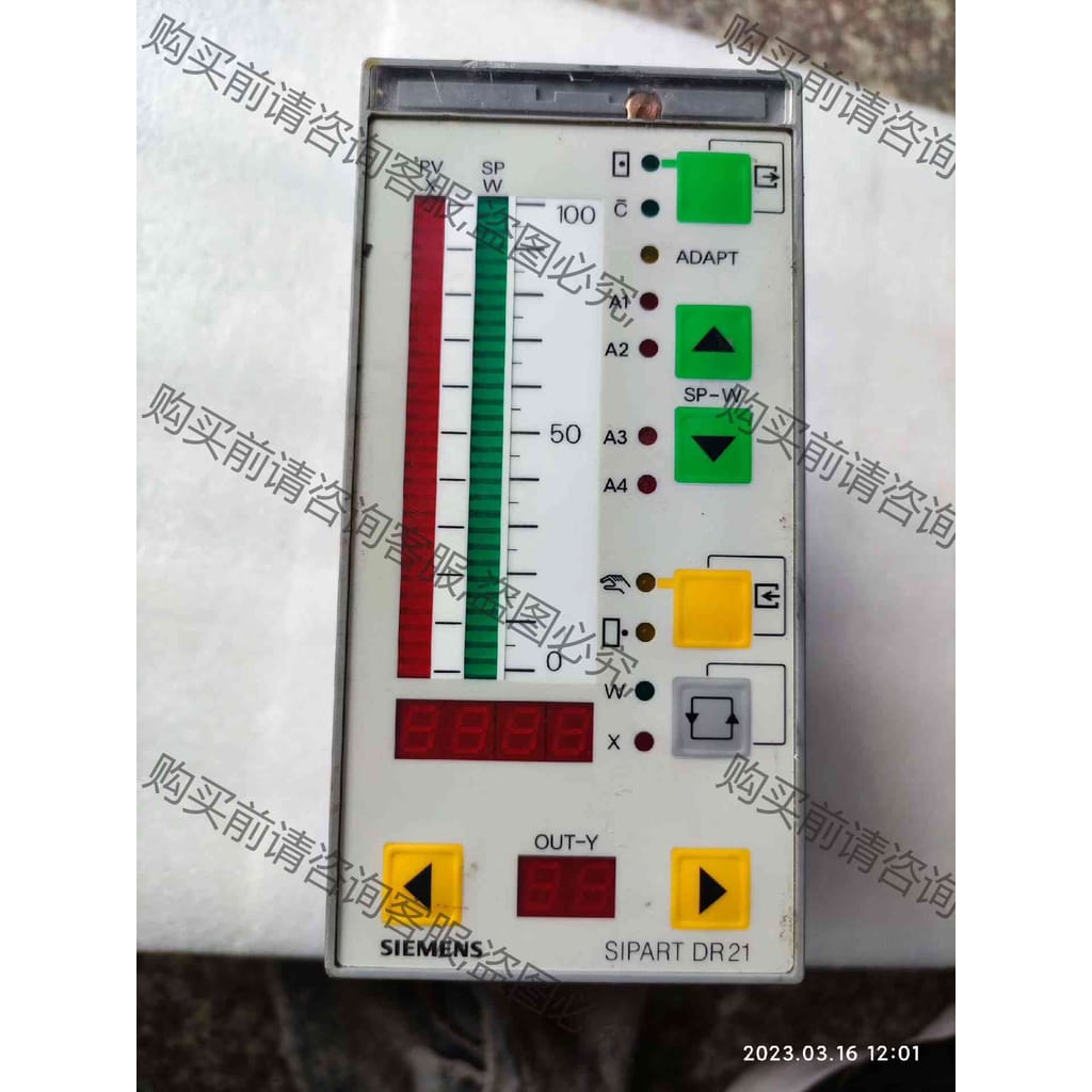 功能正常议价 西门ziSIPART DR21温度控制器6DR2100-5，实
