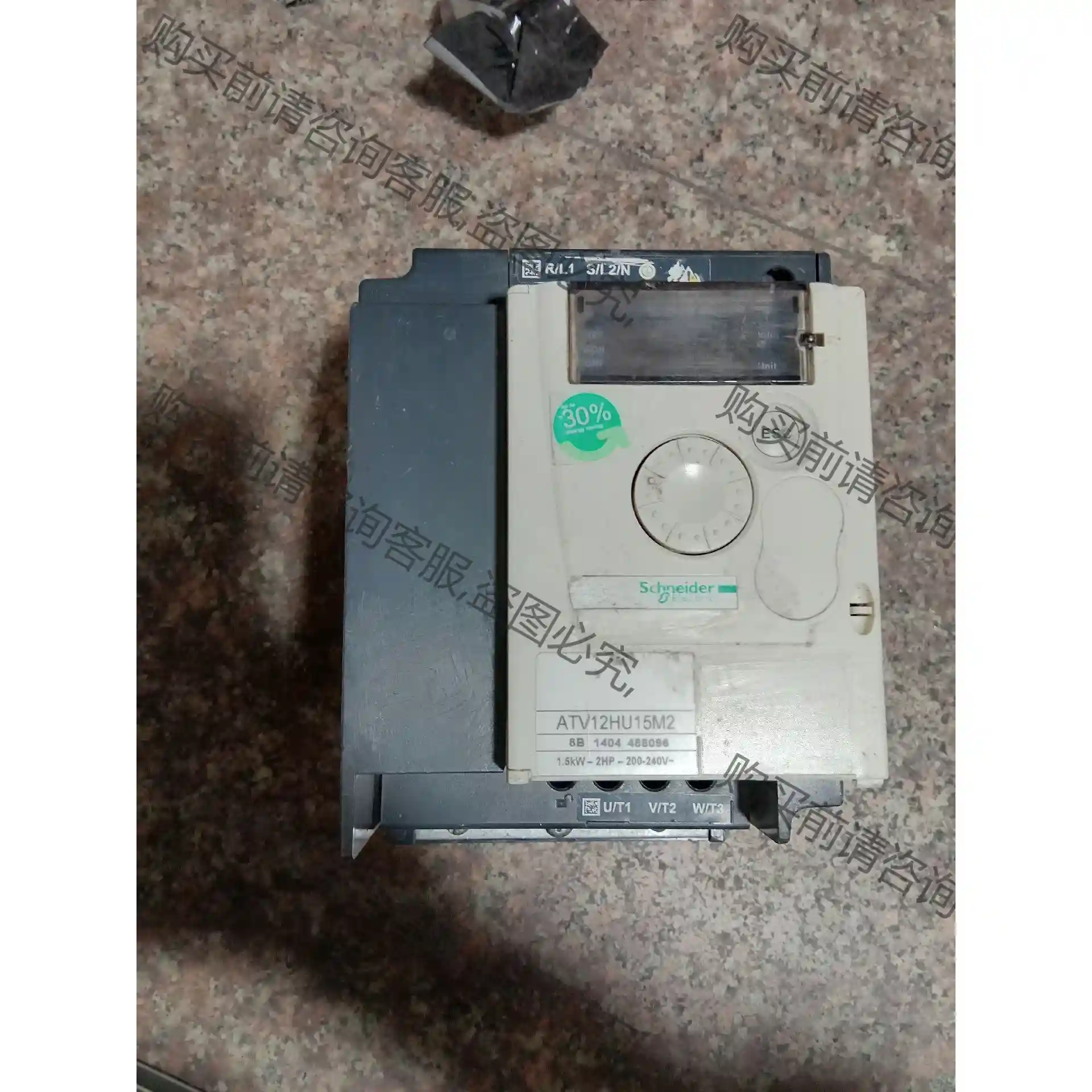 ATV12HU15M2施耐de变频器，220V，1.5KW，已 先议价 拆机货包好