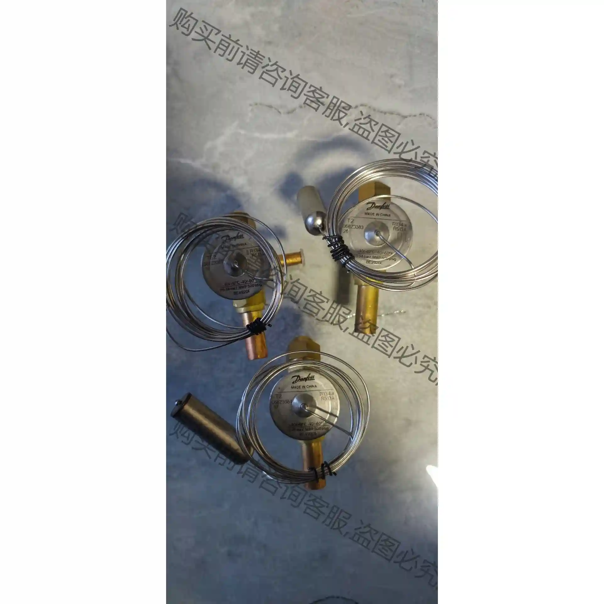 丹弗斯膨胀阀R134a R513A,实物拍摄，型号如图，需要 先议价 拆机