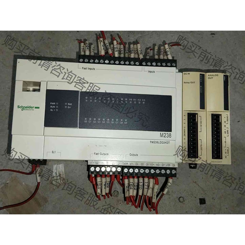 功能正常议价 施耐dePLC TM238LDD24DT，TM2AV02HT，