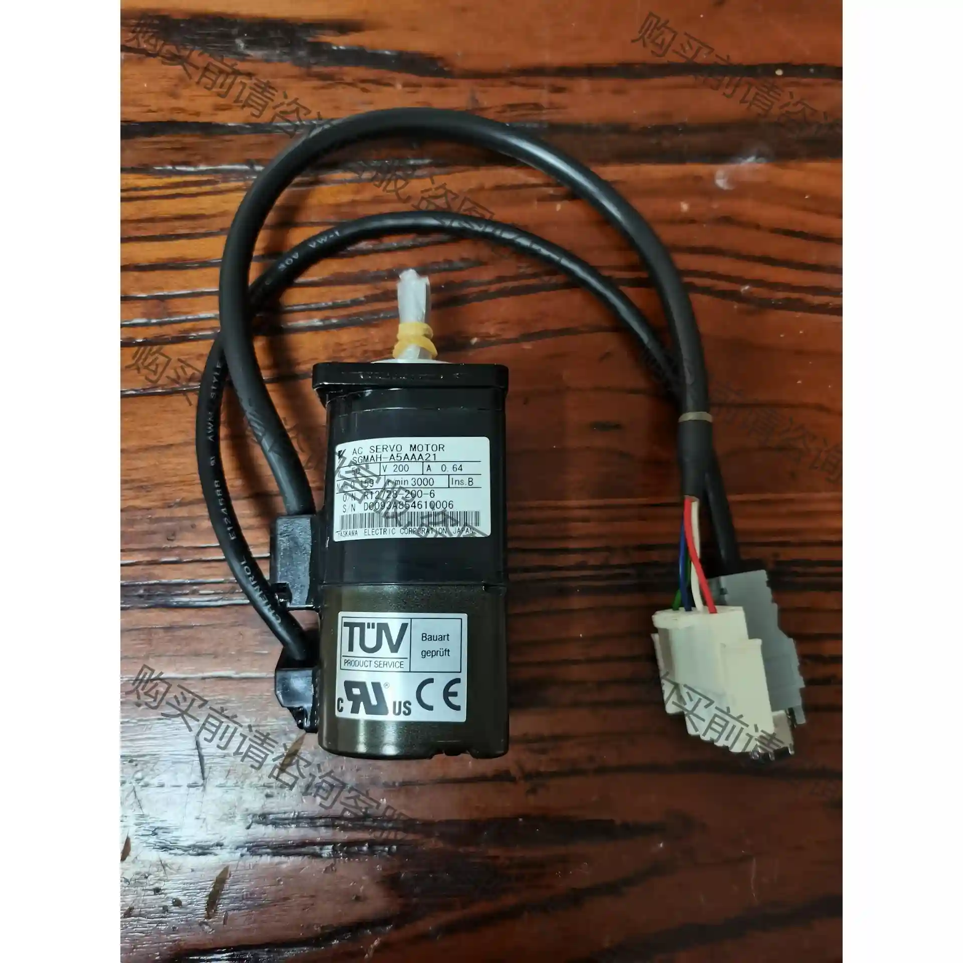 日本进口 安川电机 SGMAH-A5AAA21 全新原装正品 先议价 拆机货包