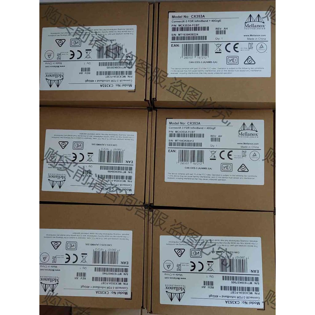 功能正常议价 原装全新原装 Mellanox MCX353A-FCBT