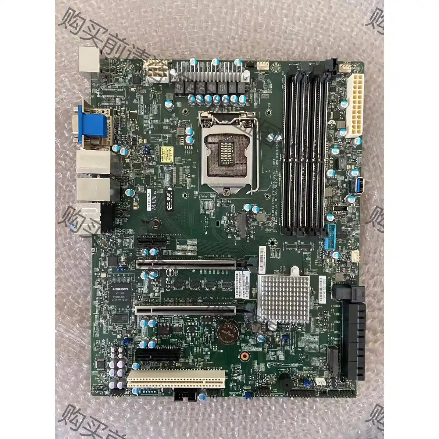 超微X11SCA-F主板 9.5新，支持9代CPU，拆机主板 先议价 拆机货包