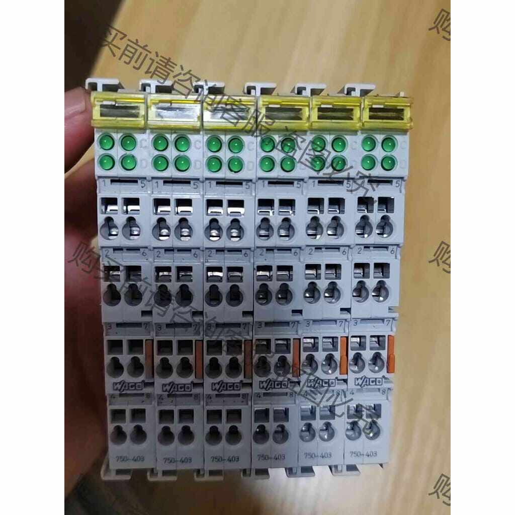 功能正常议价 750-403 德国WAGO万可模块拆机件功能包好签收后BUT