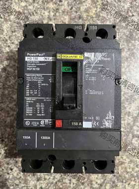 功能正常议价 PowerPact HG150塑壳断路器3P150A 实物