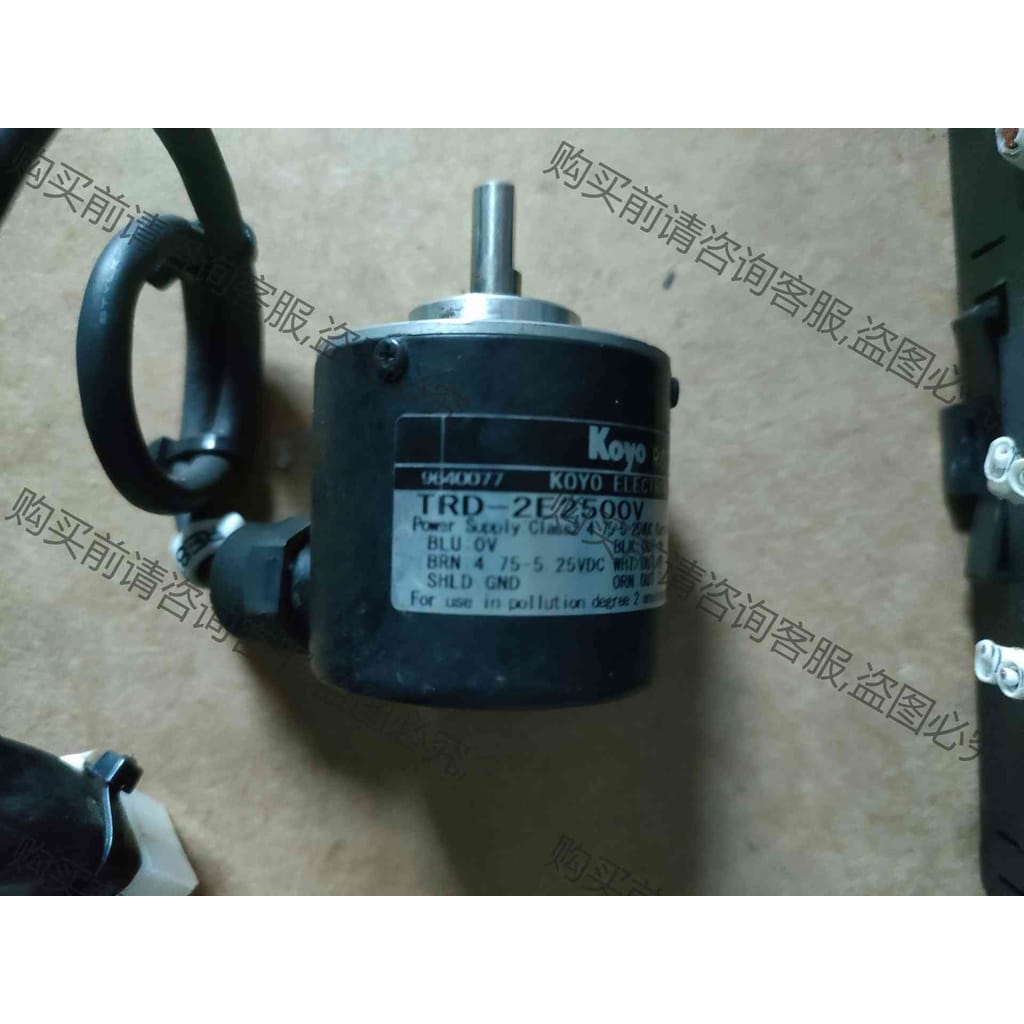 功能正常议价 KOYO光洋，旋转编码器TRD-2E2500V 一个，成色如