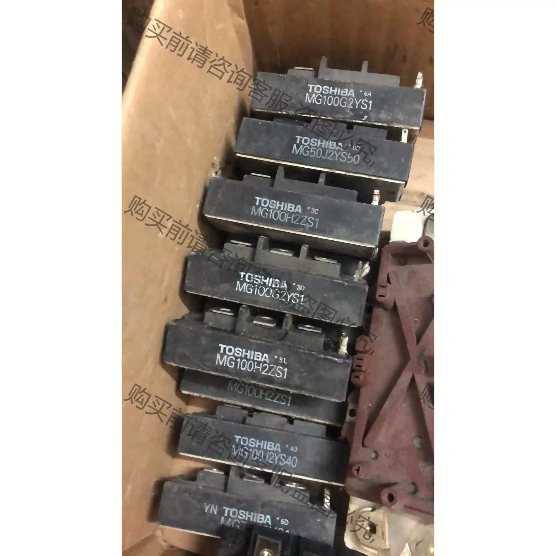 MG100H2ZS1 MG100J2YS40 MG100 先议价 拆机货包好