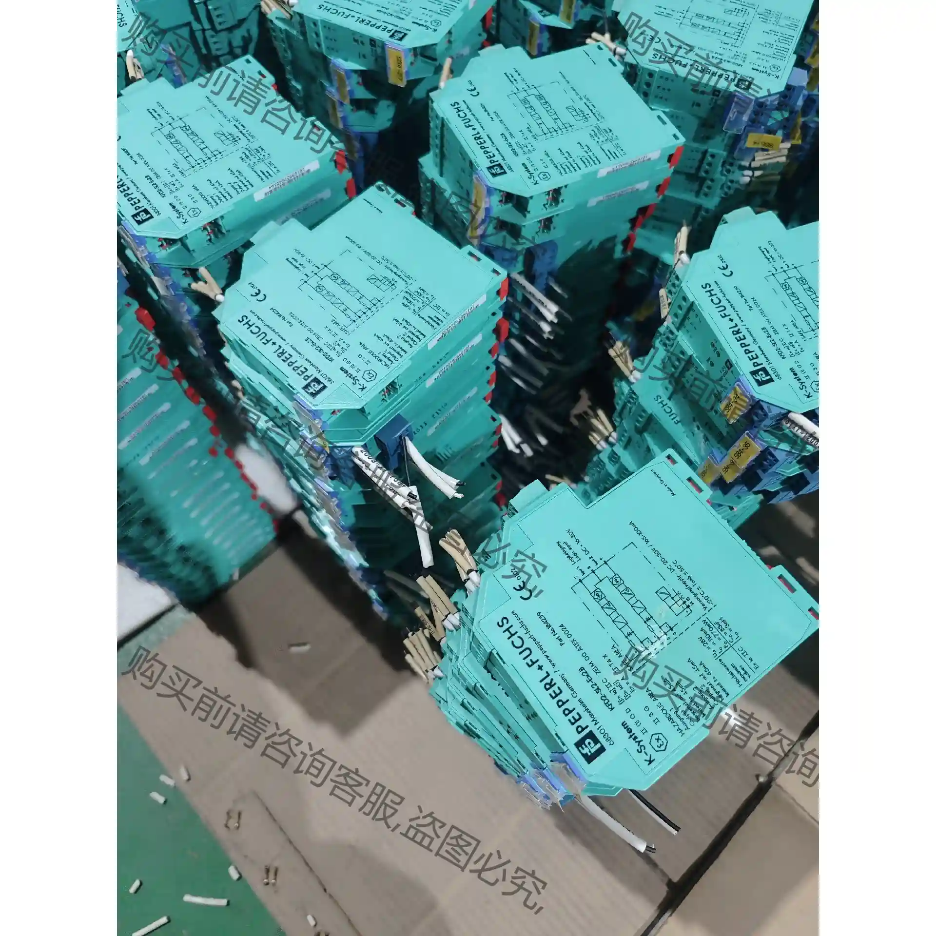 倍加福安全栅KFD2-SL2-Ex2.B二手剪线拆机橙色佳需 先议价 拆机货