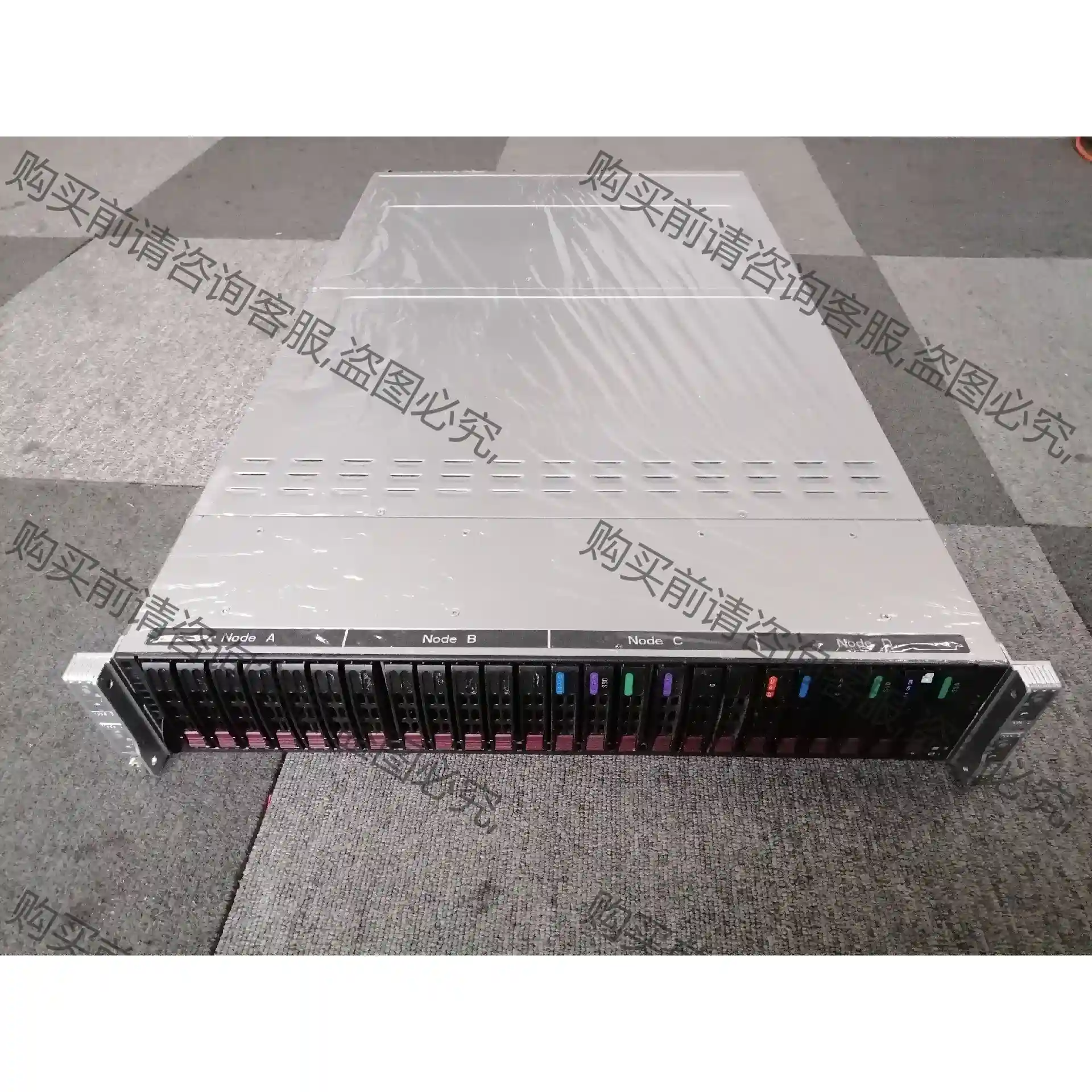 超微2028TP 2U4节点服务器 X99 2696V3 先议价 拆机货包好