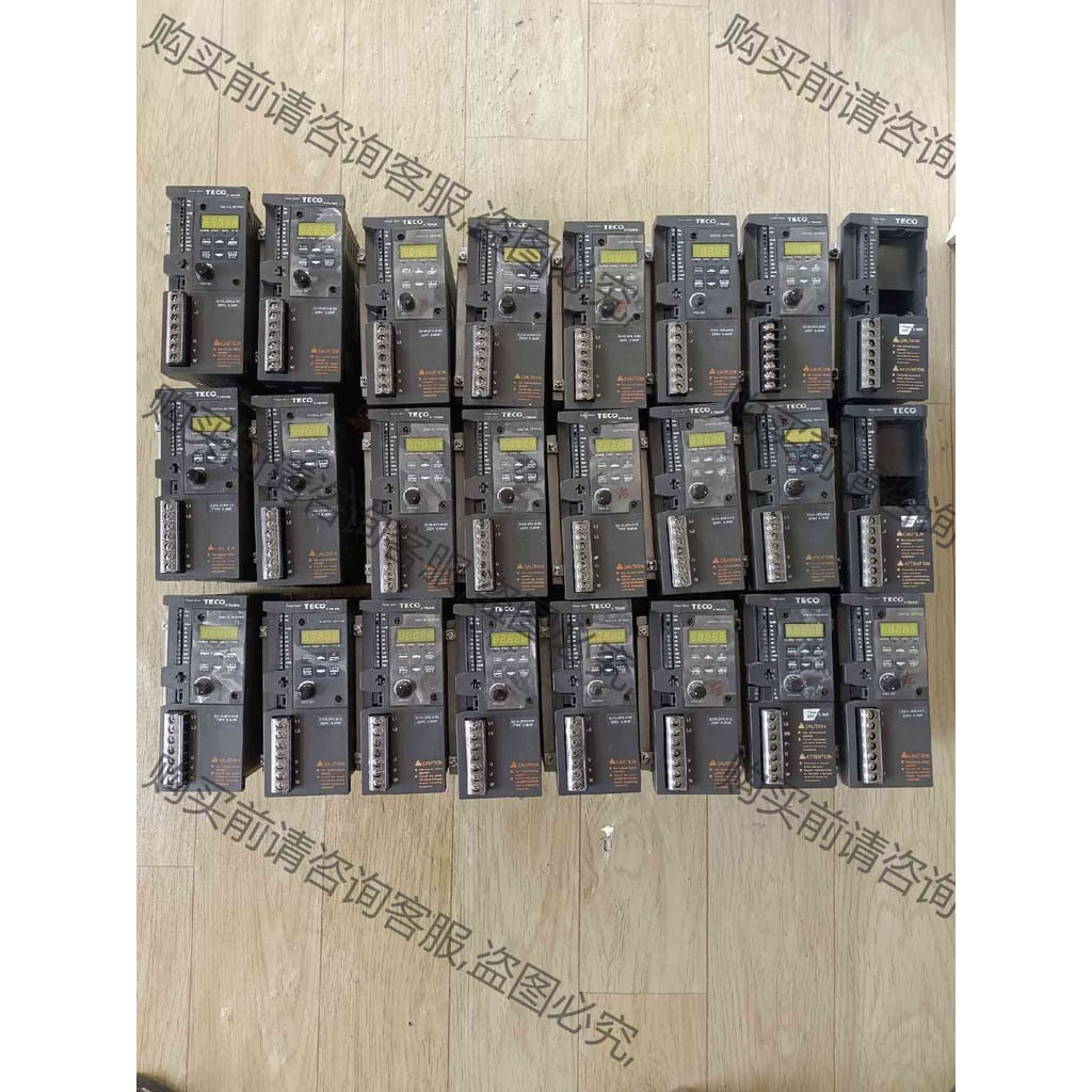 功能正常议价 拆机东元/台安变频器0.4KW/220v实物拍摄S310-2