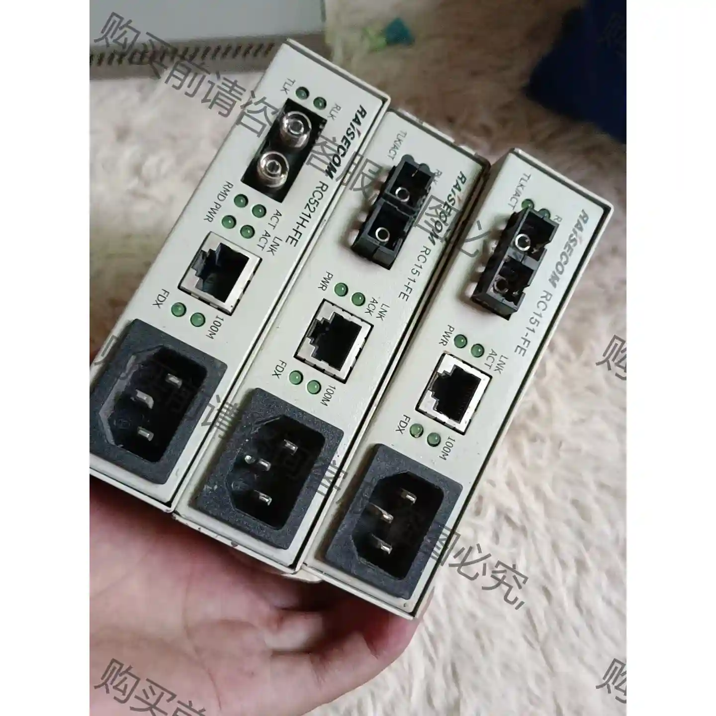 瑞斯康达RC111-FE-S1.RC151-FE-S1光纤收 先议价 拆机货包好