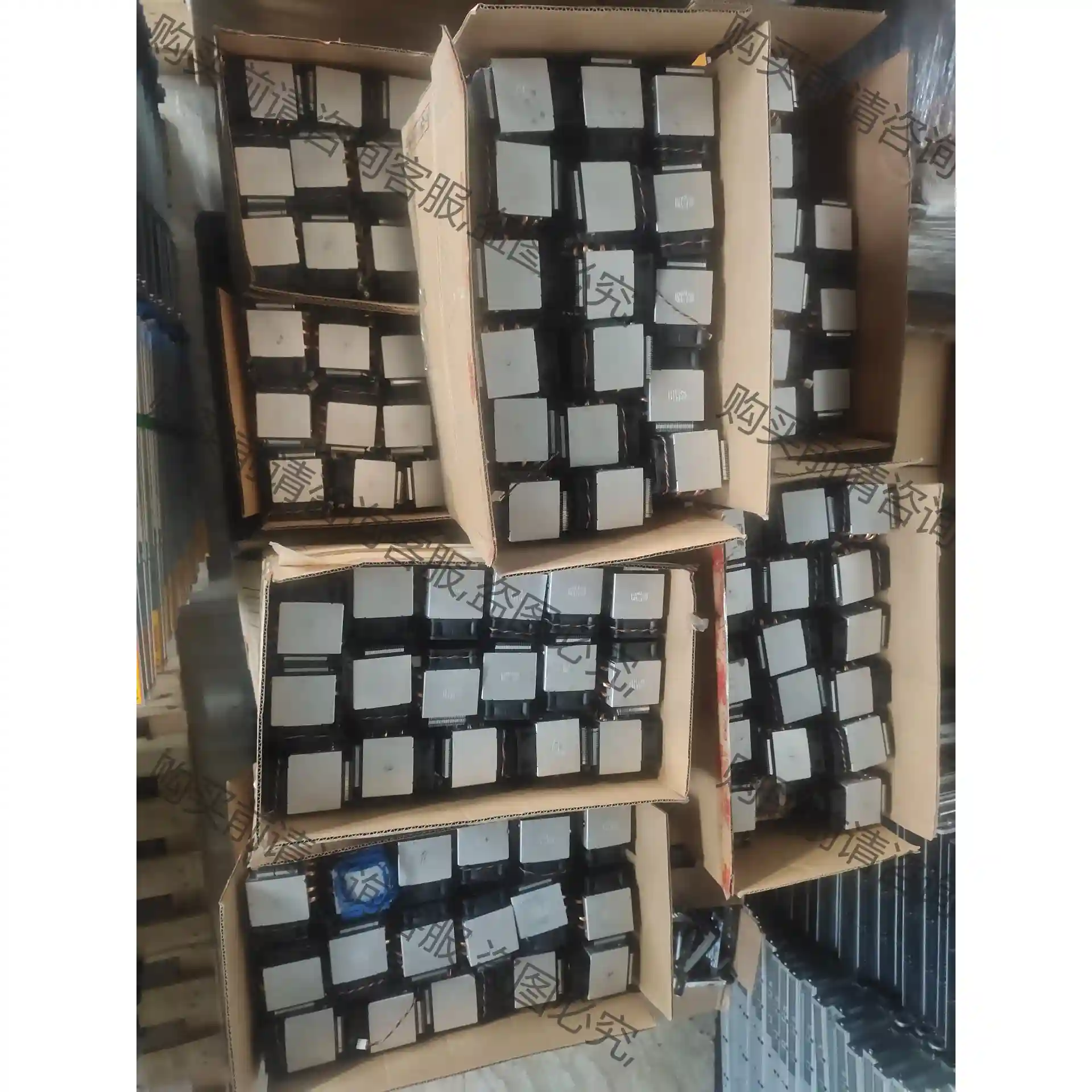 1356/1366针 2U服务器散热器 侧吹风扇 四热管 散 先议价 拆机货