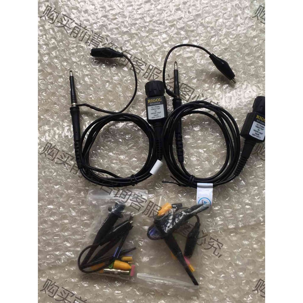 功能正常议价 RIGOL普源RP3500A示波器探头、实物拍摄、只有二条