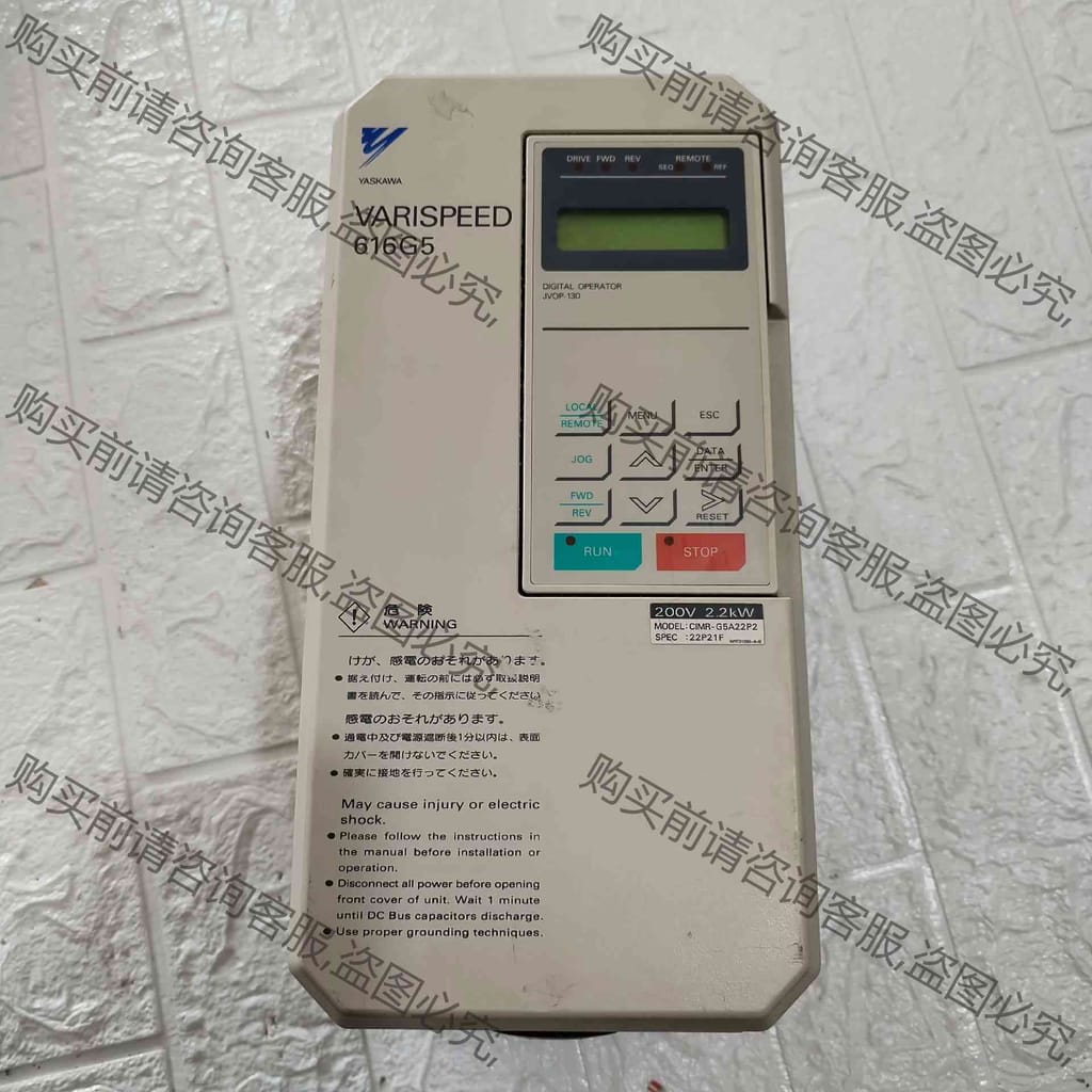 功能正常议价 拆机安川616G5变频器，CIMR-G5A22P2