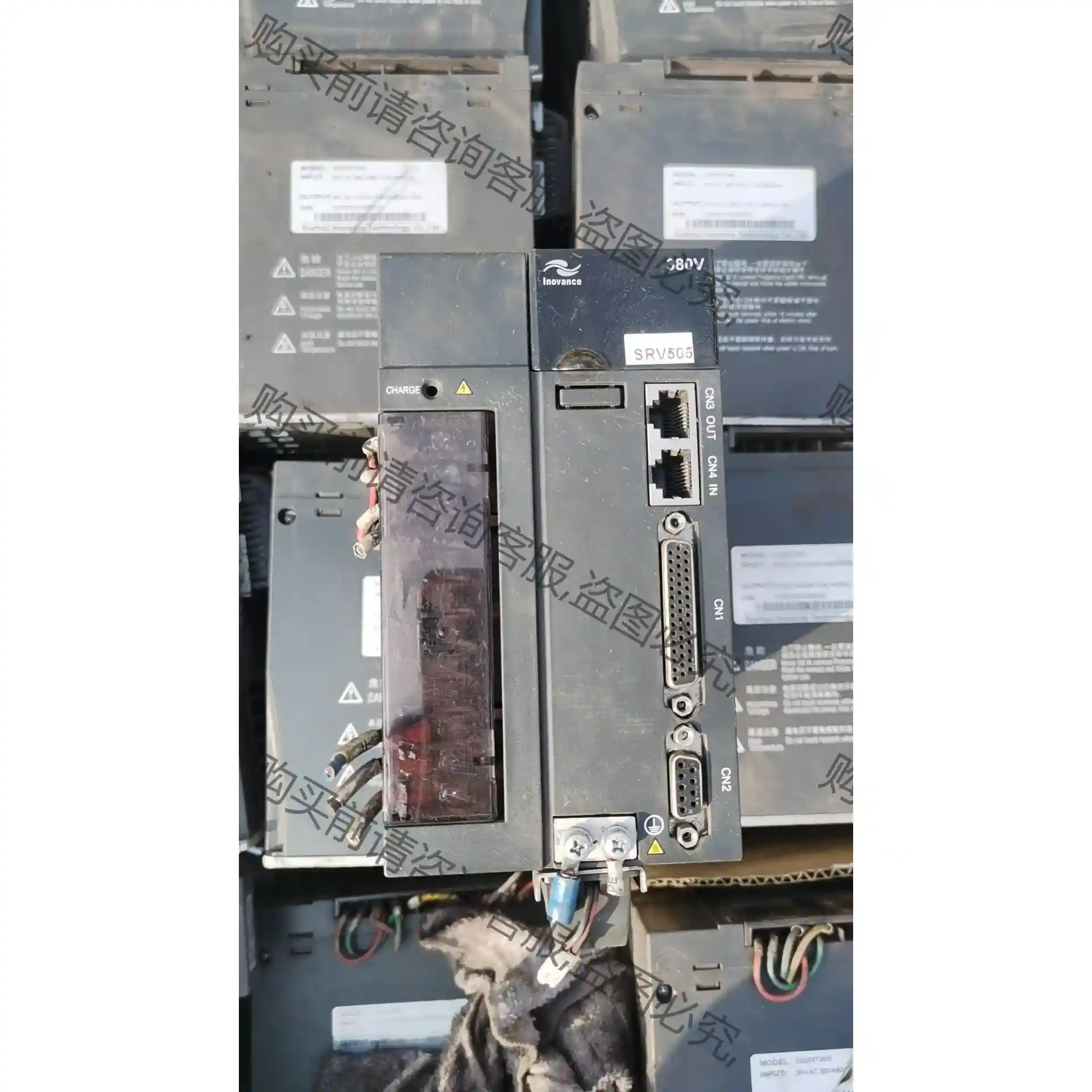 汇川伺服驱动器IS620NT3R5I 先议价 拆机货包好