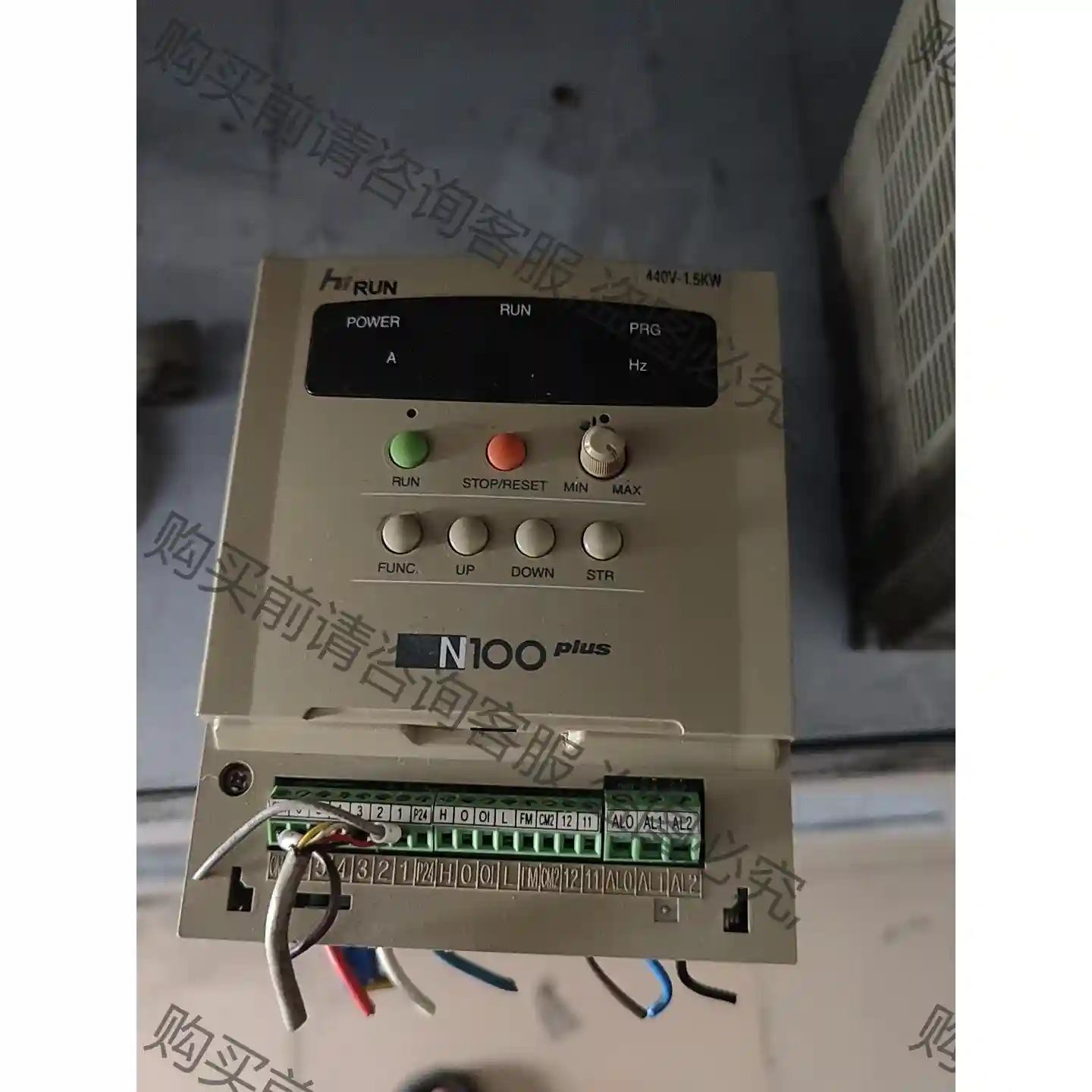 N100plus-015HF变频器1.5kw380v 包好 先议价 拆机货包好
