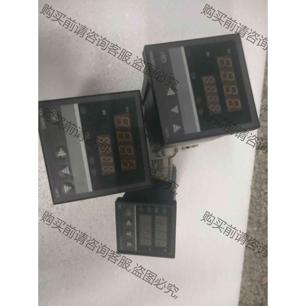功能正常议价 YANGMING温控表XMTD-6811拆机两个，RKC温控