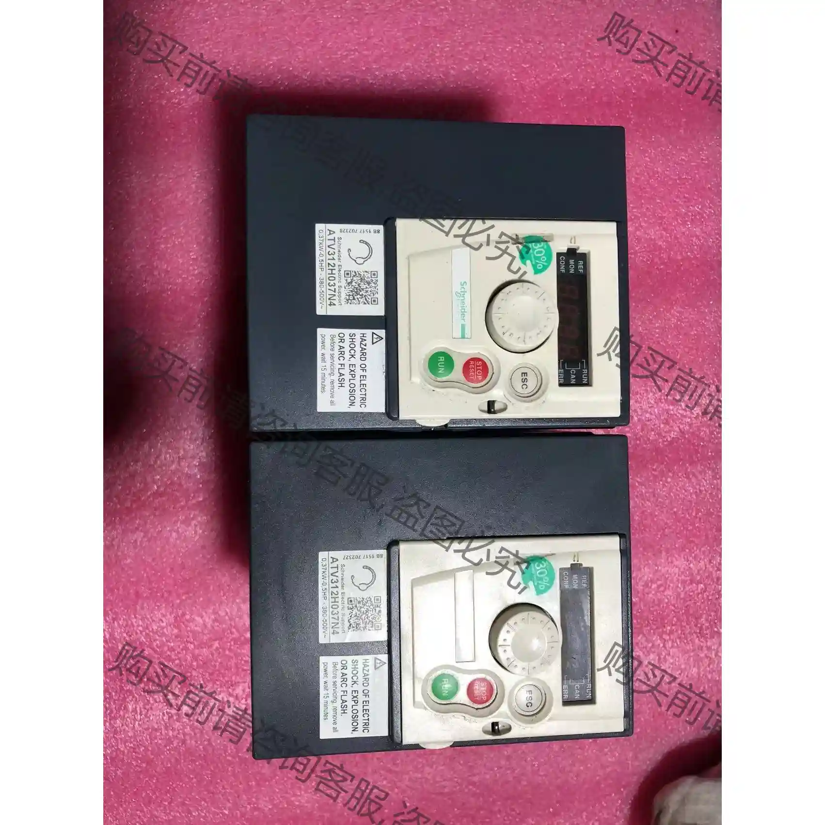 施耐de变频器 ATV312H037N4 先议价 拆机货包好