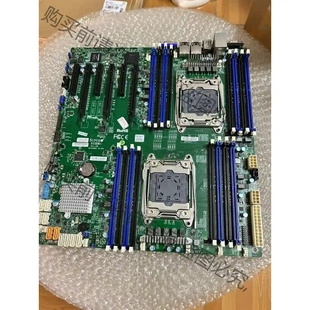 先议价 超微X10DRi 支持M.2 服务器主板双路X99 拆机货包好 C612