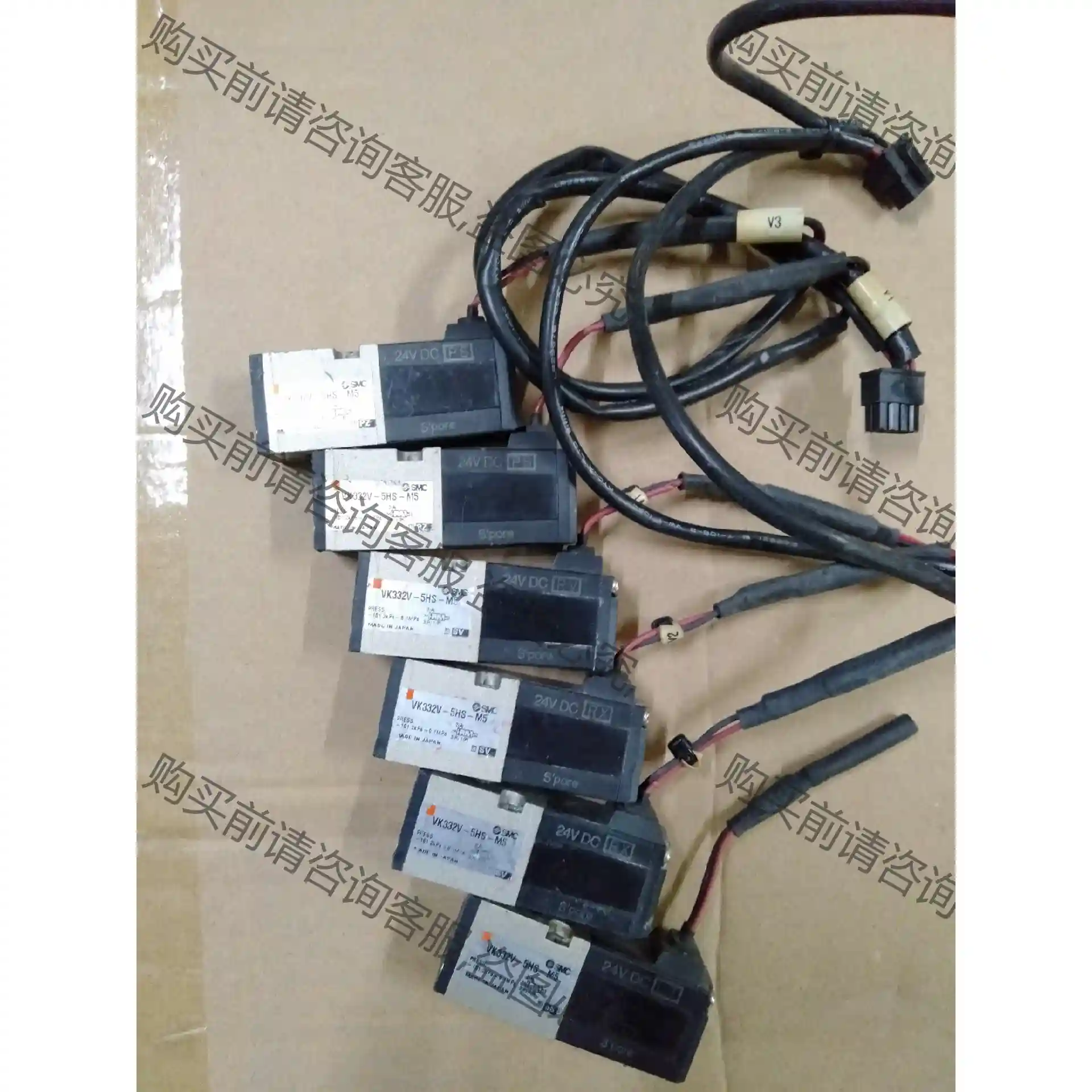 SM电磁阀VK332V-5HS-M5，二手拆机，成色漂亮， 先议价 拆机货包