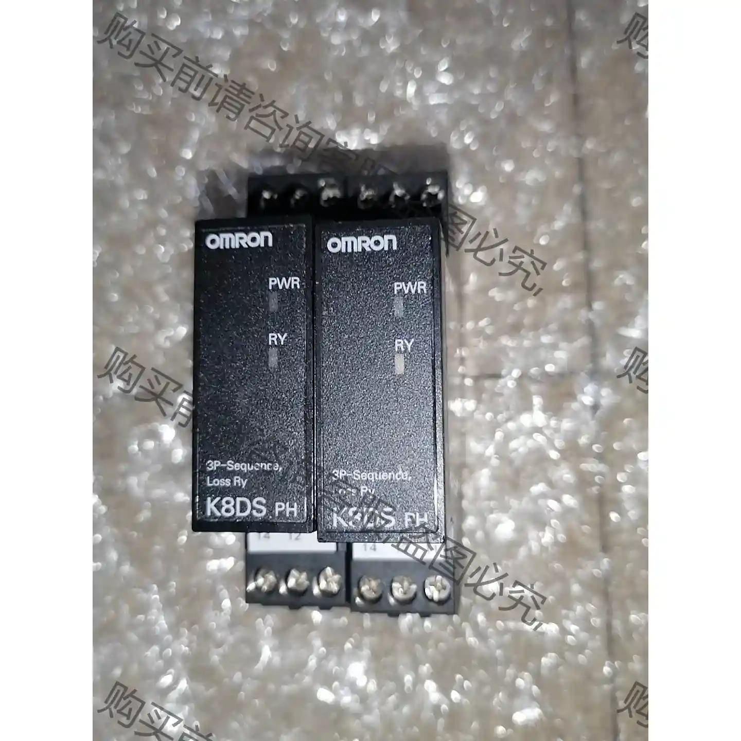 omron相序继电器 K8DS-PH1 共2只，单价55元 先议价 拆机货包好