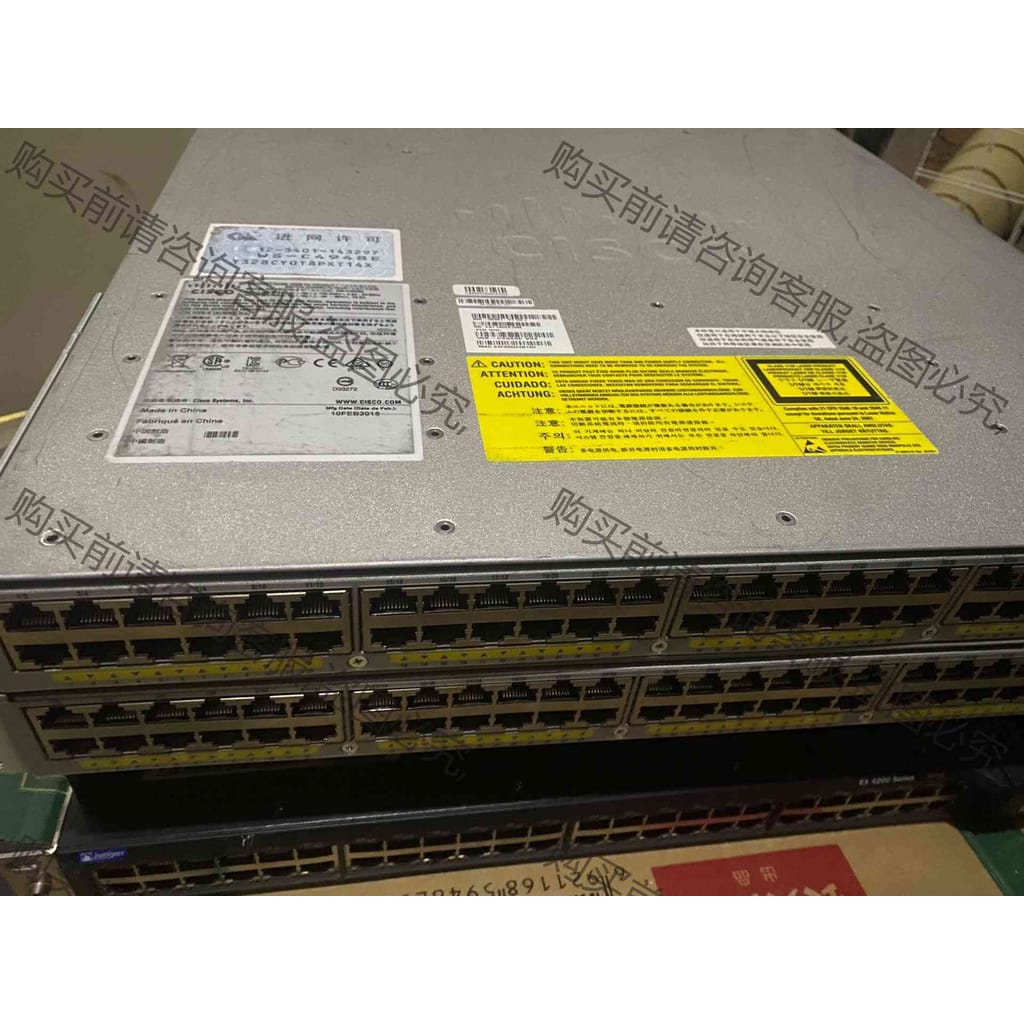 功能正常议价 思科WS-C4948E 48口千兆+4口10G 万兆三层交换