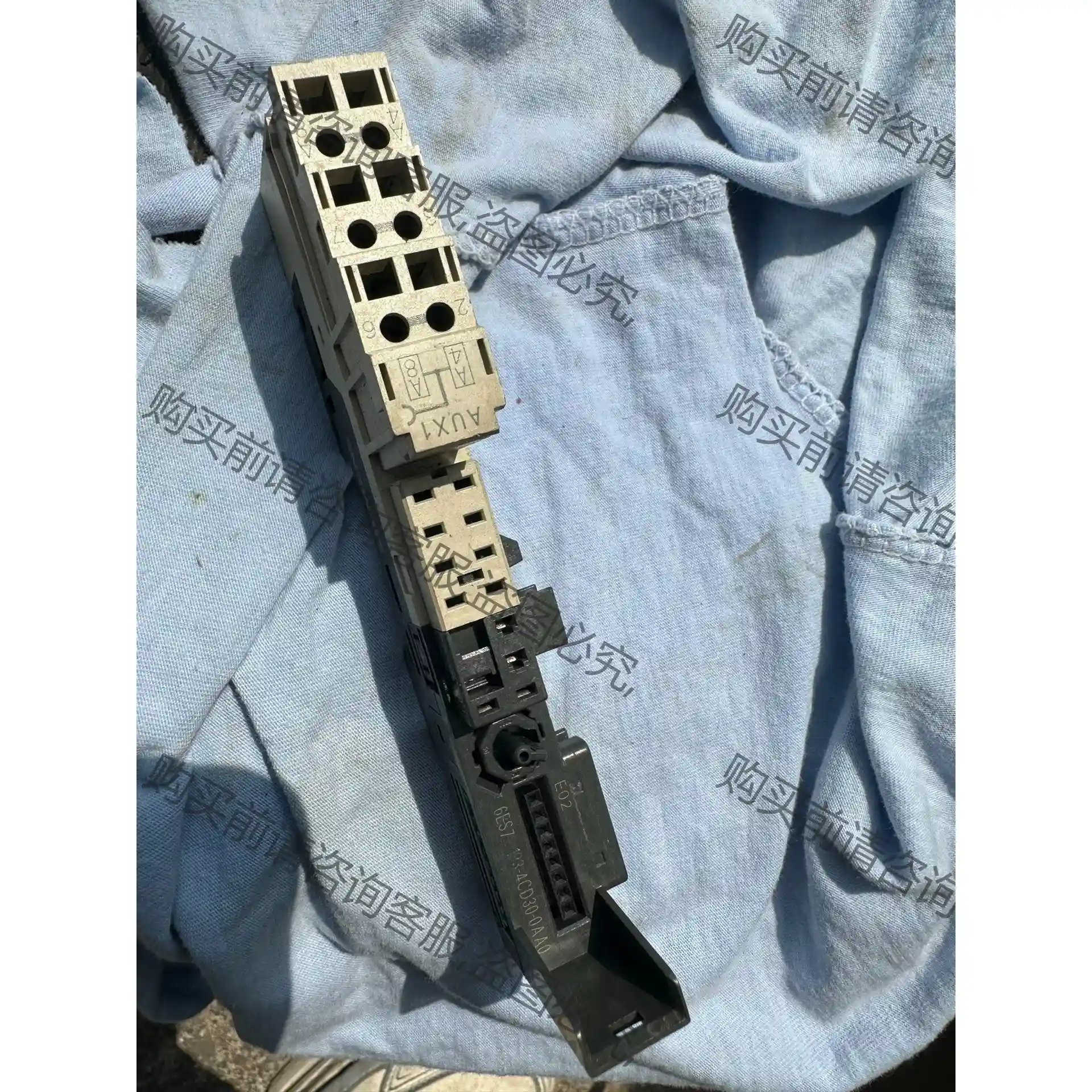西门zi终端模块，型号：6es7-193-4cd30-0aa0 先议价 拆机货包好