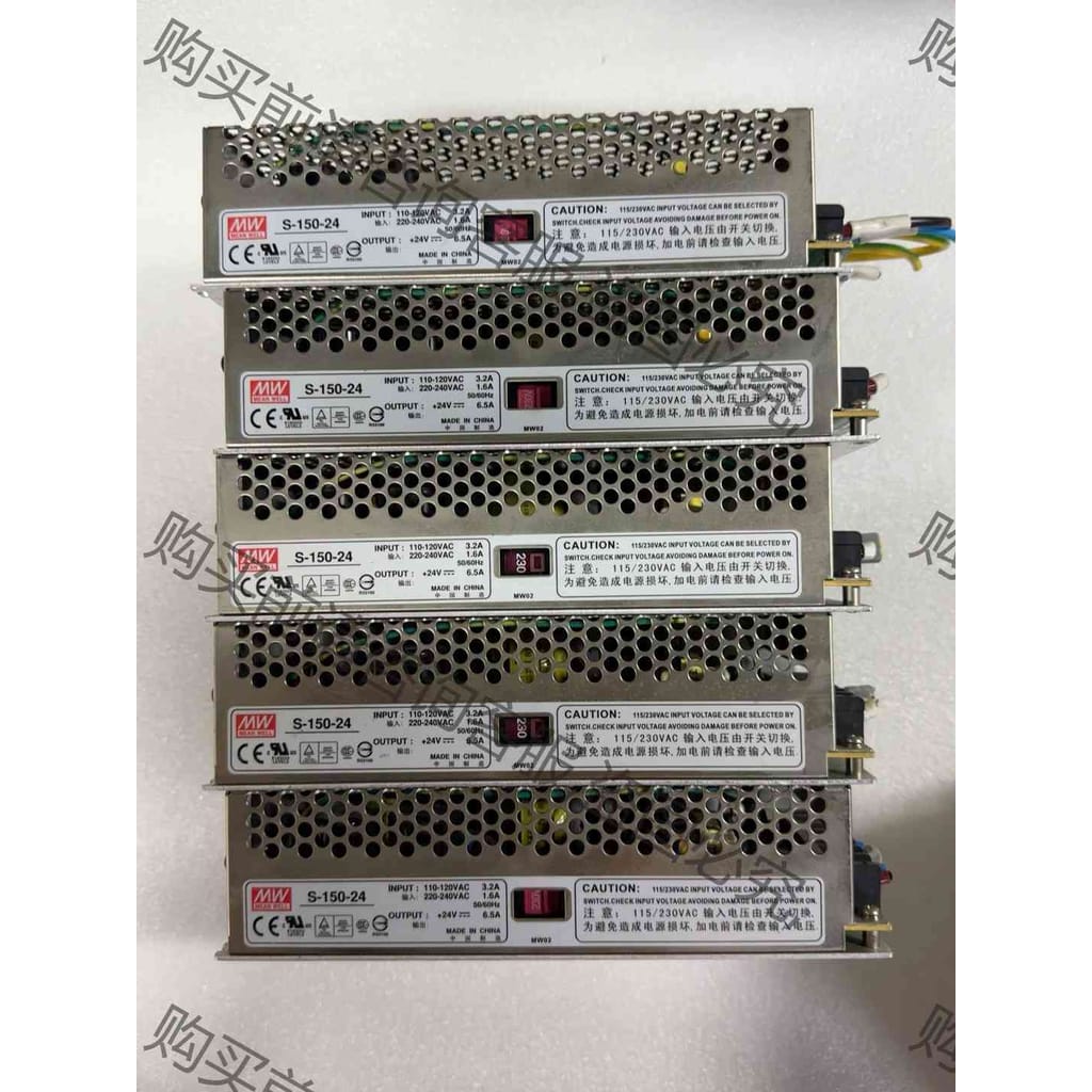 功能正常议价 明伟拆机电源D-60A五台/S-150-24五台/SP-32