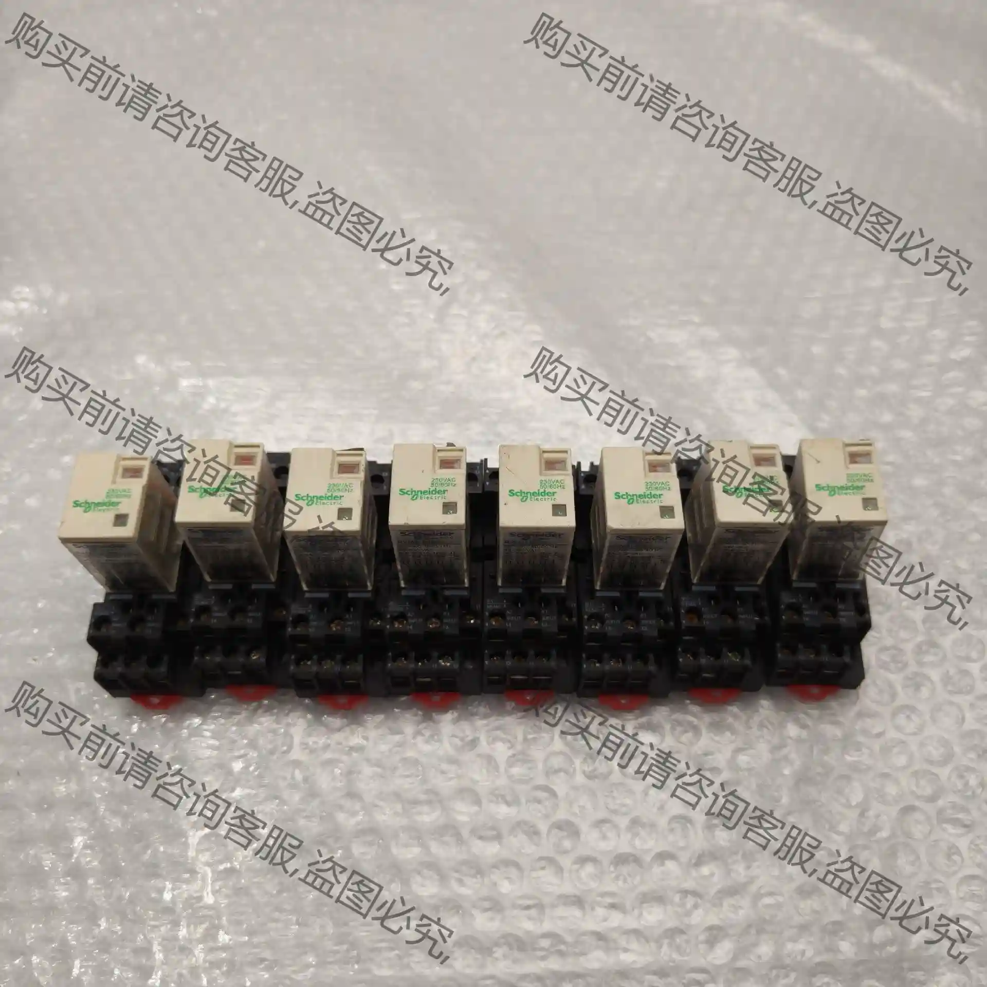 RXM4LB2P7 SCHEIDER施耐de继电器230VAC 先议价 拆机货包好