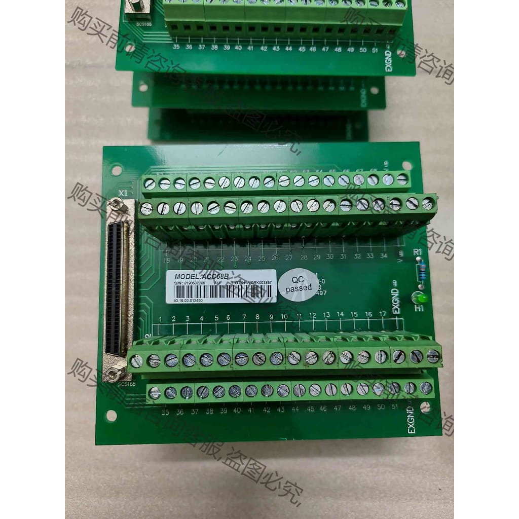 功能正常议价 Leadtech雷赛运动控制卡接线板 io接线板ACC68C