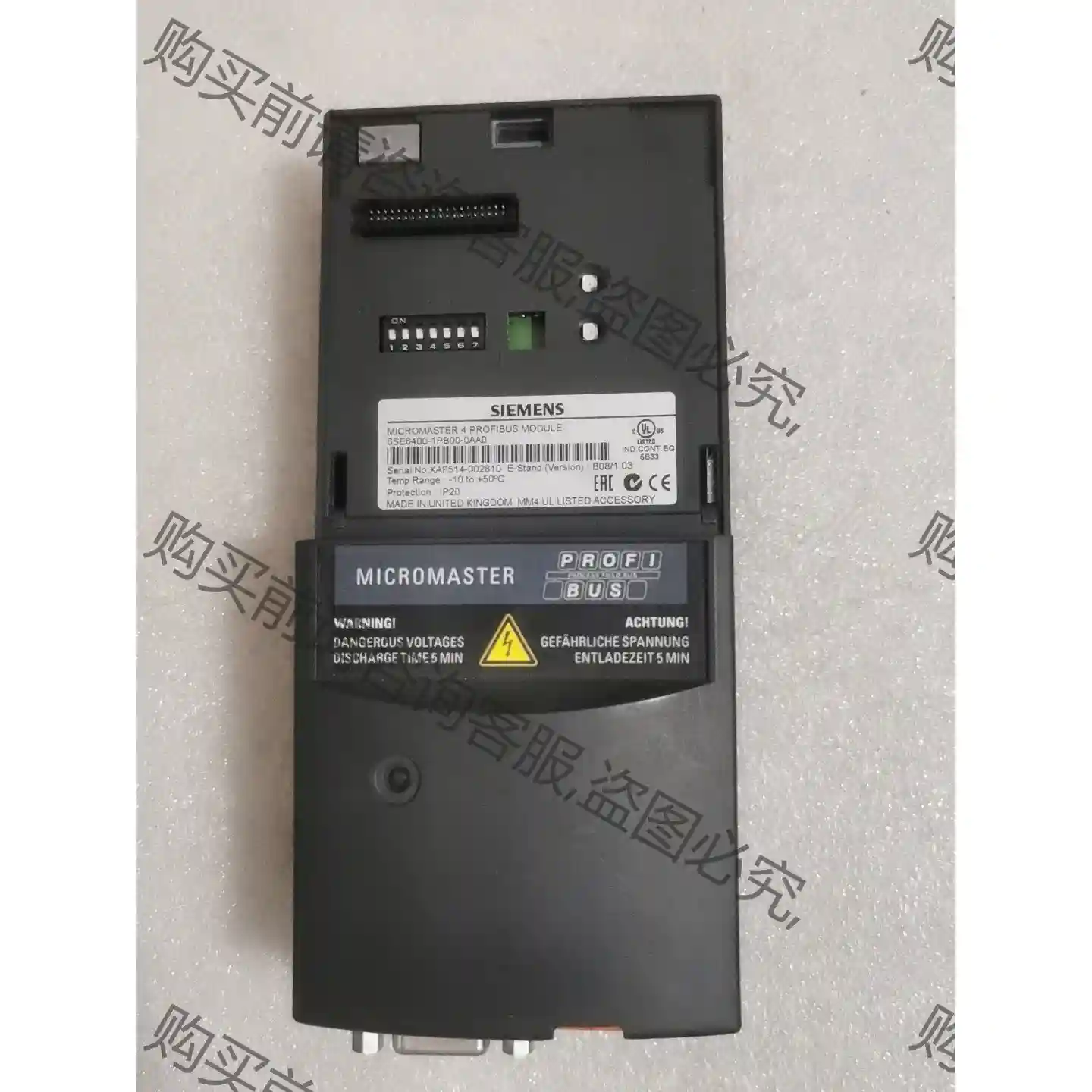 6SE6400-1PB00-0AA0 先议价 拆机货包好