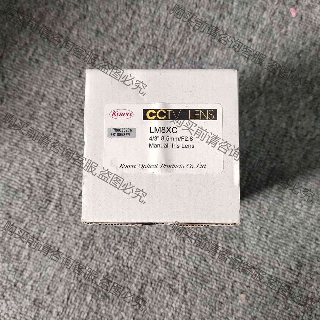 功能正常议价 KOWA咔哇LM8XC F2.8 f=8.5mm工业高清80