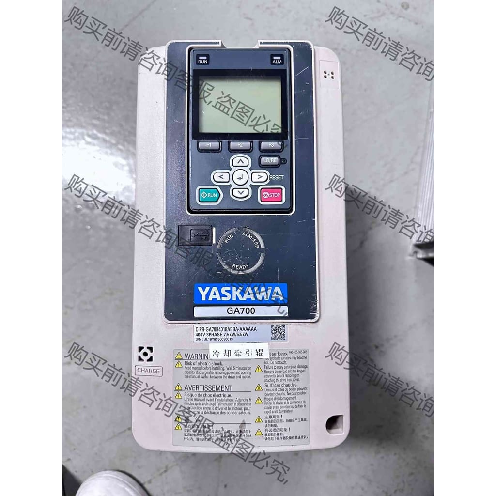 功能正常议价 安川GA700变频器CIPR-GA70B4018ABA 7
