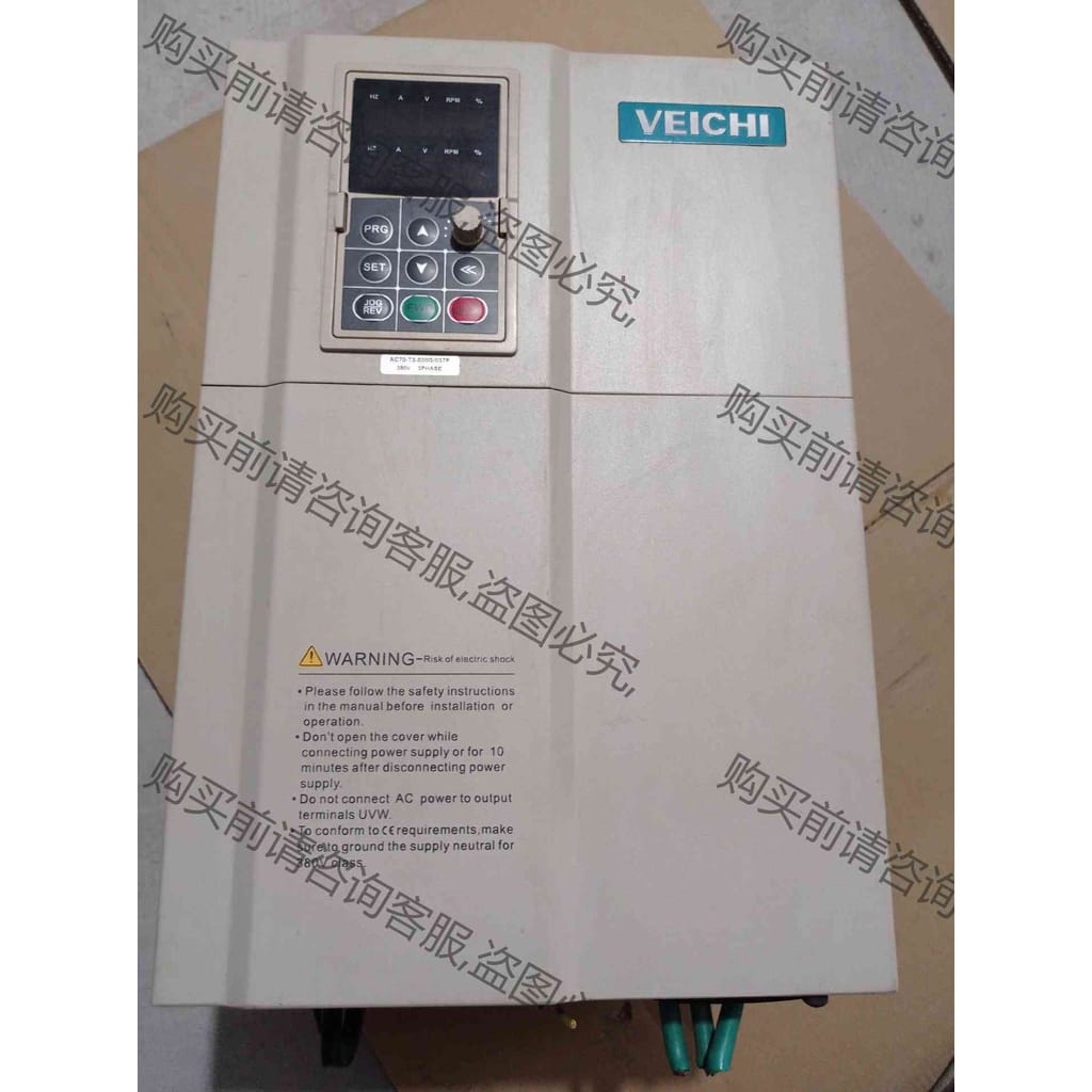 功能正常议价 拆机伟创30kW变频器,AC70-T3-030G/037P,