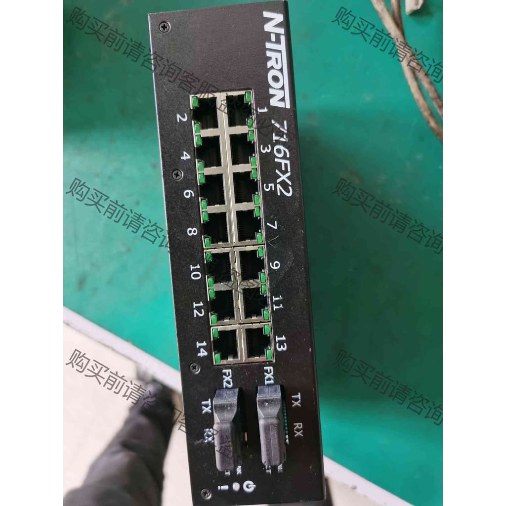 功能正常议价 交换机全新原装716FX2-SC
