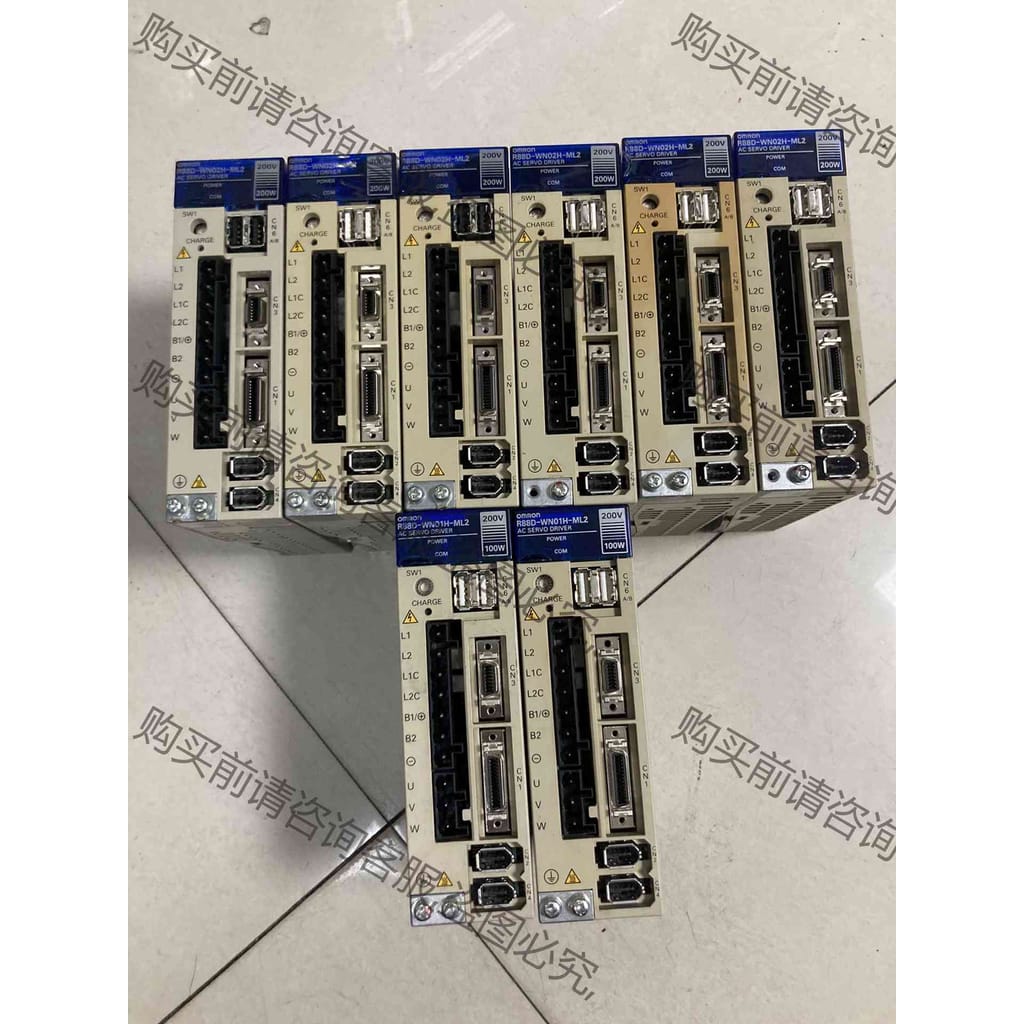 功能正常议价 R88D-WN02H-ML2.拆机包好200W6只，100W