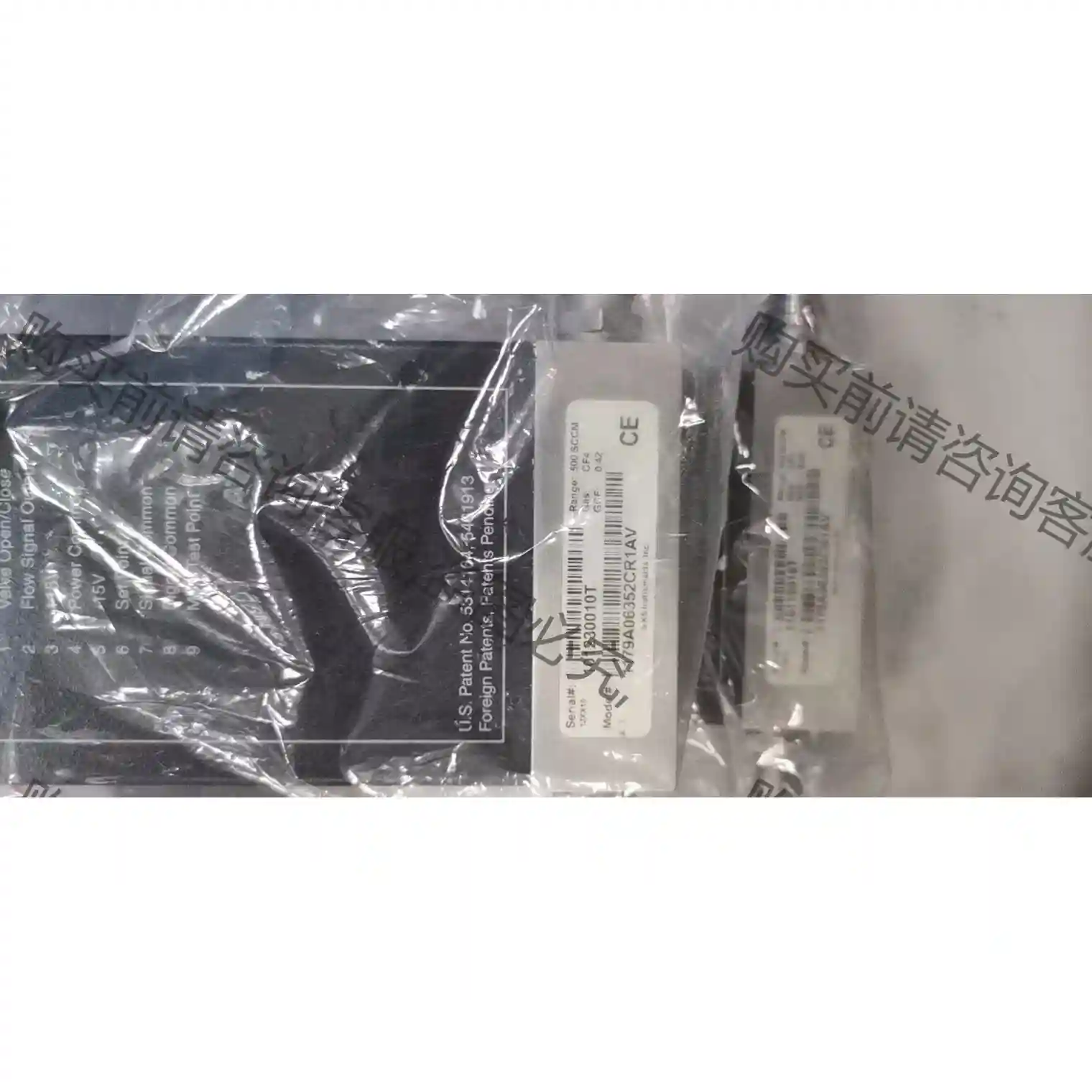 MKS 流量计 5 00SCCM CF4 的两个 先议价 拆机货包好