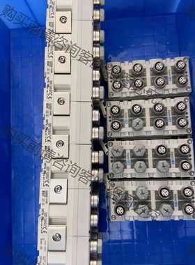 功能正常议价 SM阀岛输入输出模块EX600-DXND拆机模块，成色9成