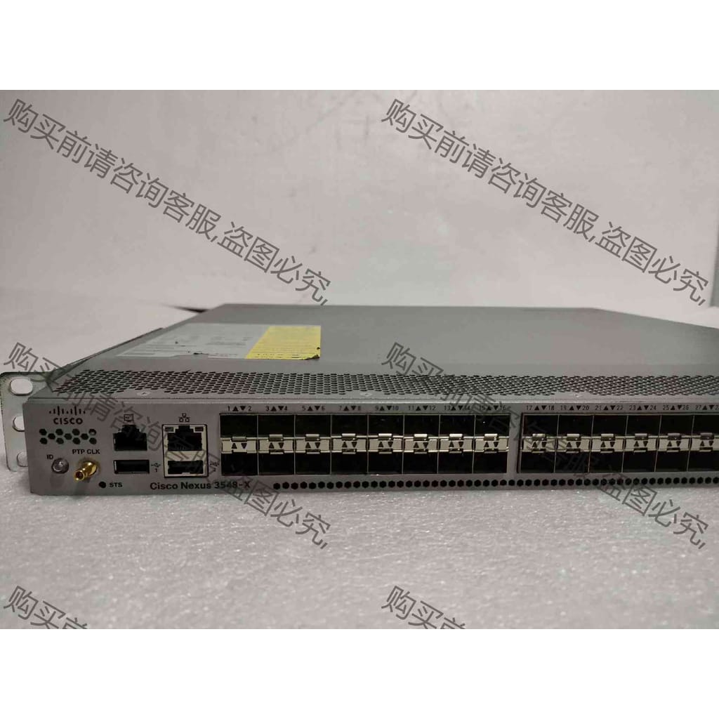 功能正常议价 原装CISCO N3K-C3548P-10GX 48口10G