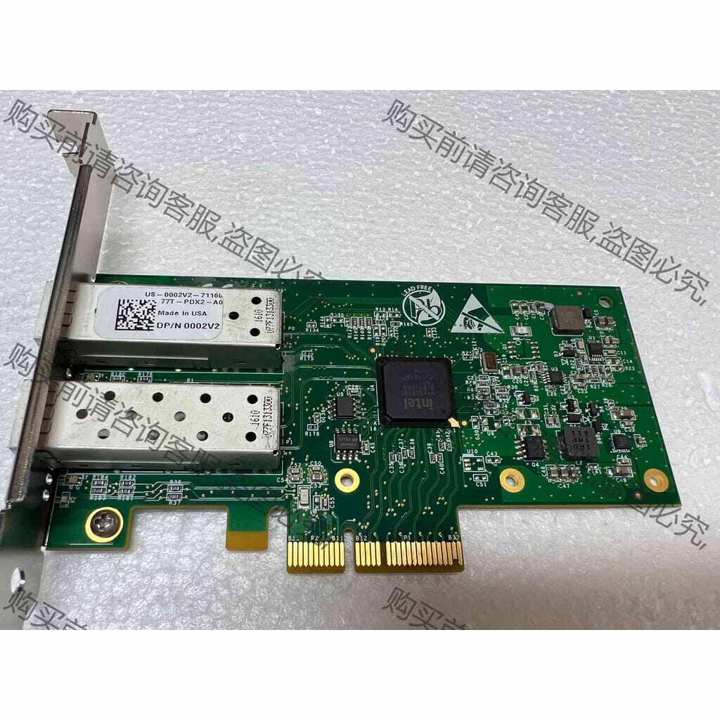 功能正常议价 SILICOM PE2G2SFPI35 双光口 I350 服