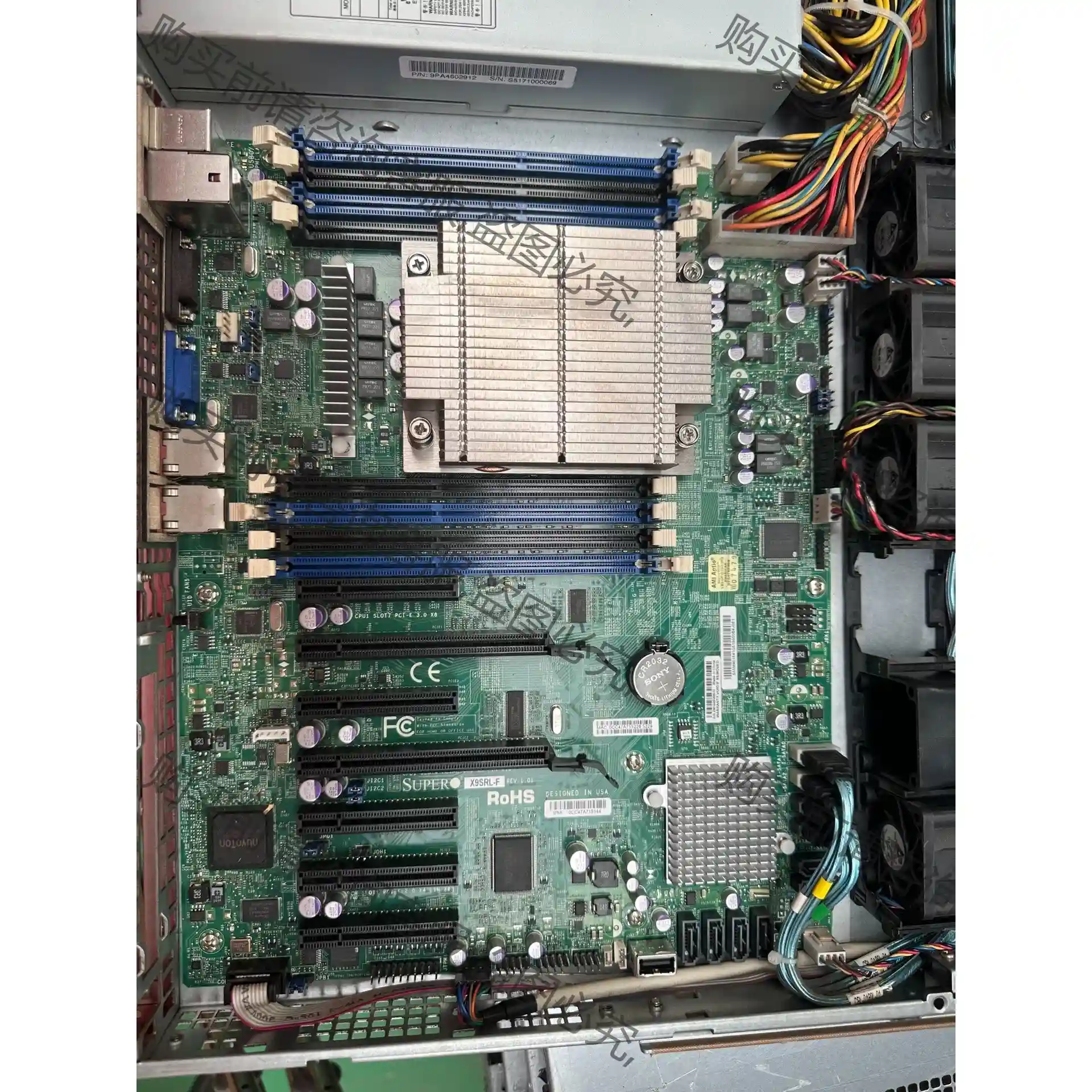 超微X9SRL-Fx79单路服务器主板 先议价 拆机货包好
