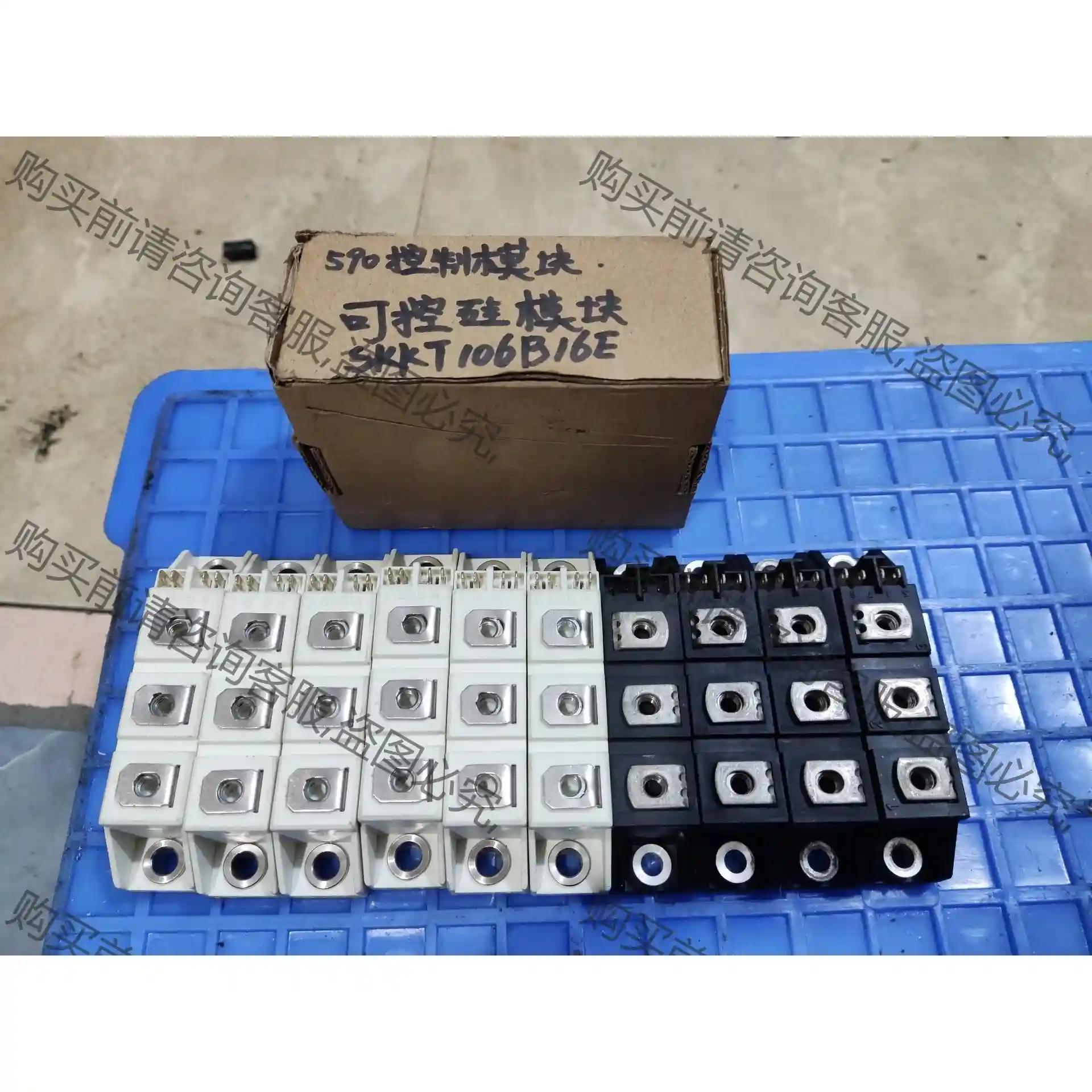 可控硅模块 SKKT106b16e，skkt27b16e，m 先议价 拆机货包好